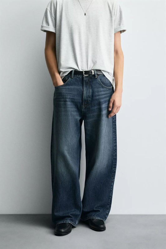 Dark Blue Wash Denim