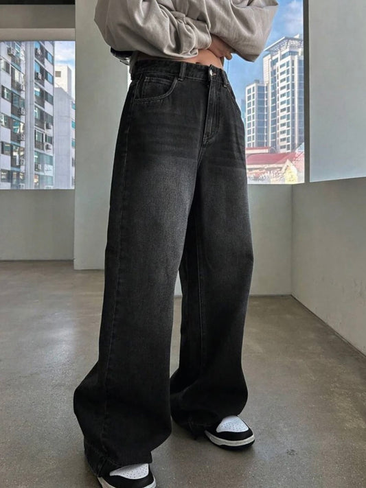 BLACK WASH DENIM