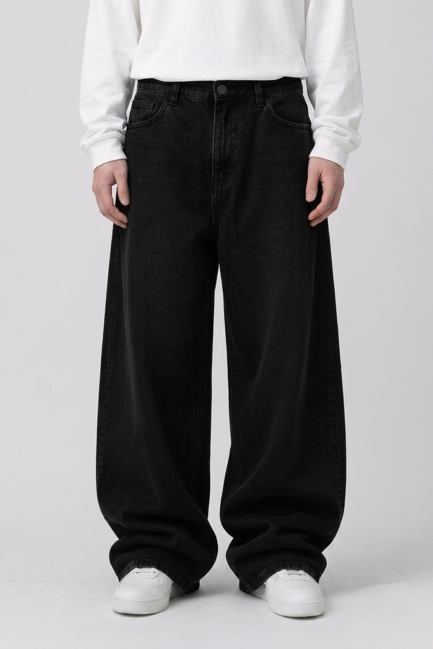 Rock Solid Black Denim