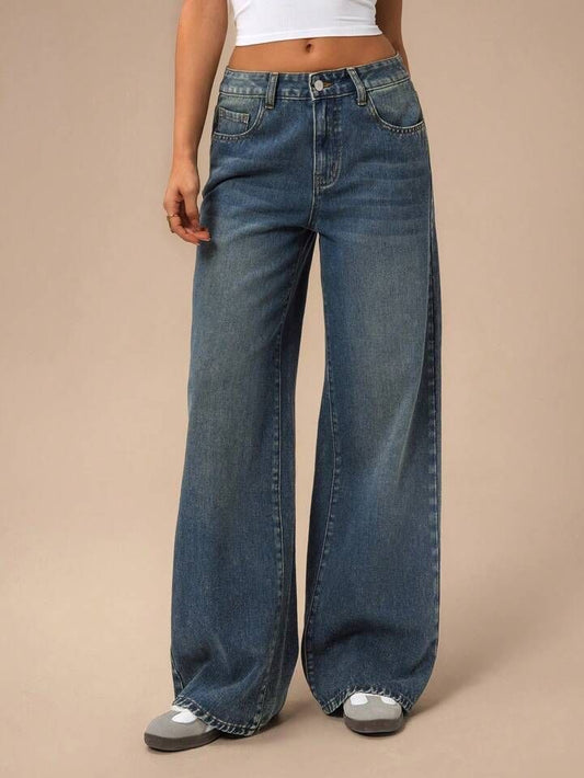 NAVY BLUE WASH DENIM